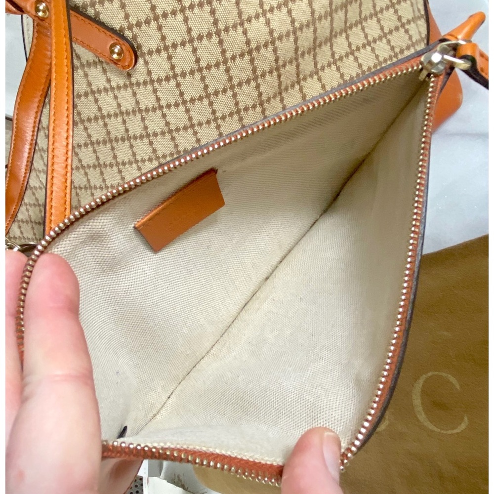 |TRADED| Gucci Diamante Print Shopper Tote & Pouch - Picture 8 of 12